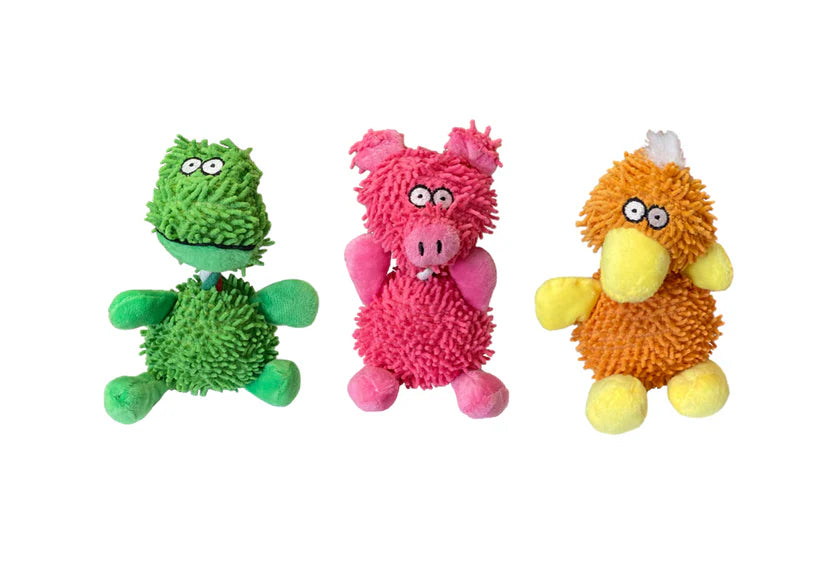 Soft Squeaky Dog Toy 20 cm – Plush Puppy Toy, Assorted Animals