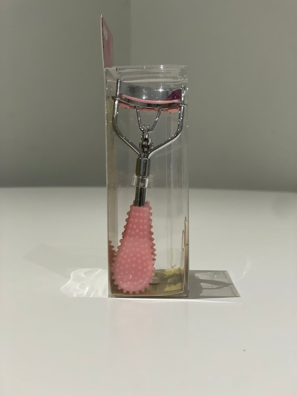 Eyelash Curler w/ Textured Grip – 11 cm, Soft Silicone handle