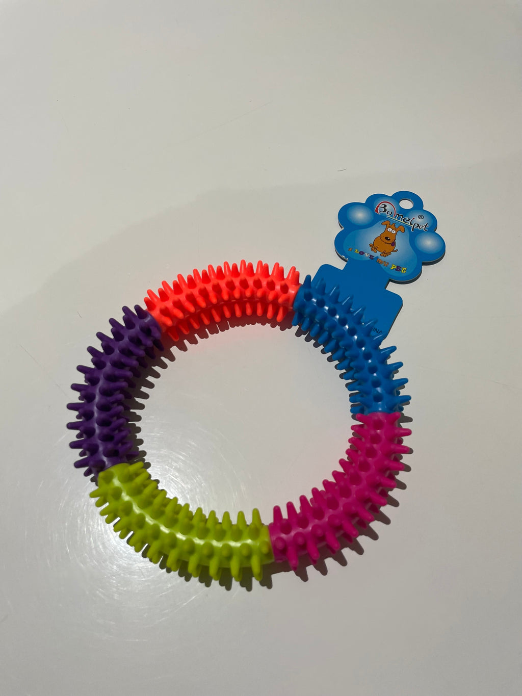 Dog Dental Chew Ring 13 cm – Rubber Puppy Teething Toy