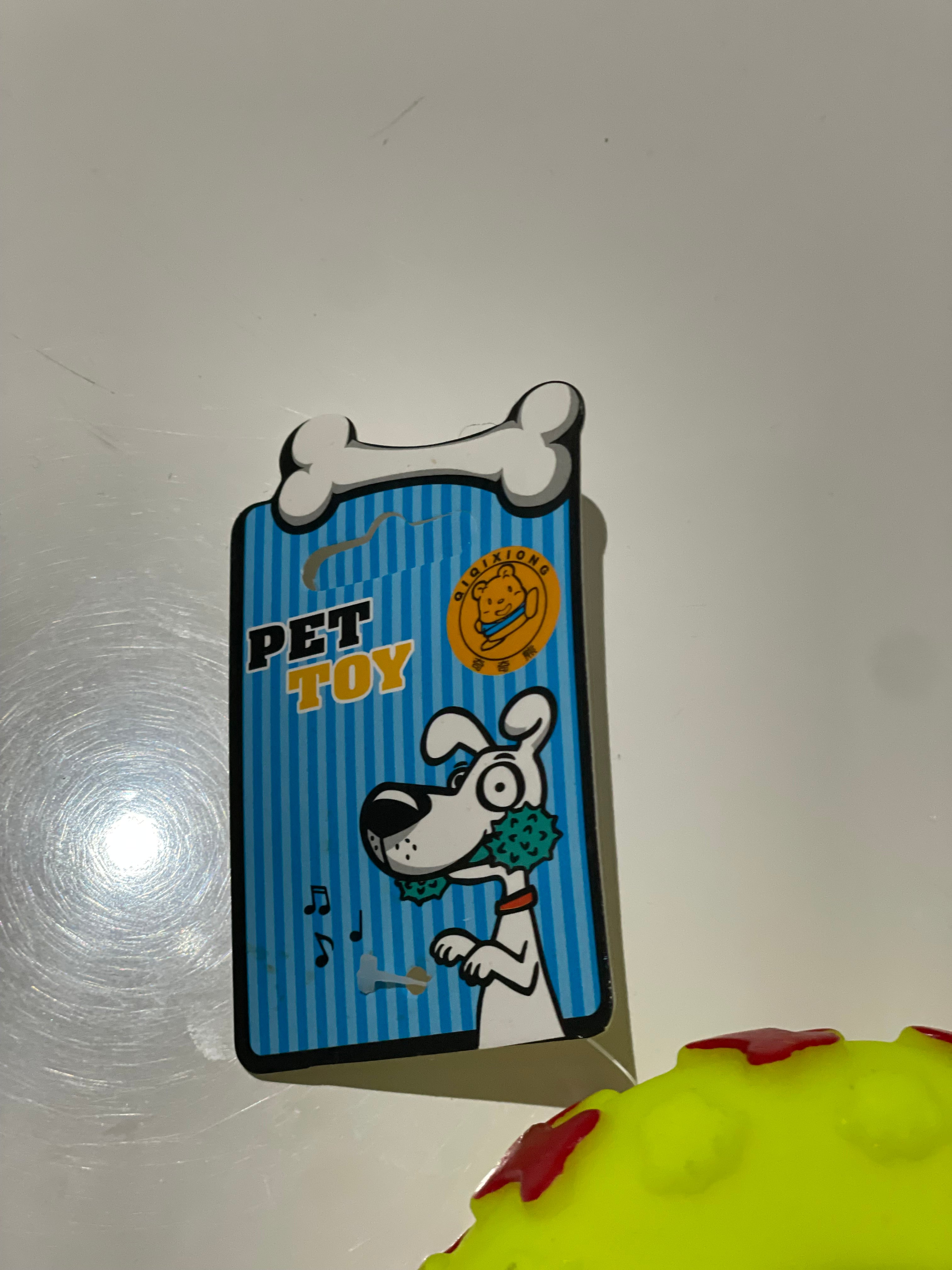 Pet Dog Toy Squeaky Wheel Tyre 9cm