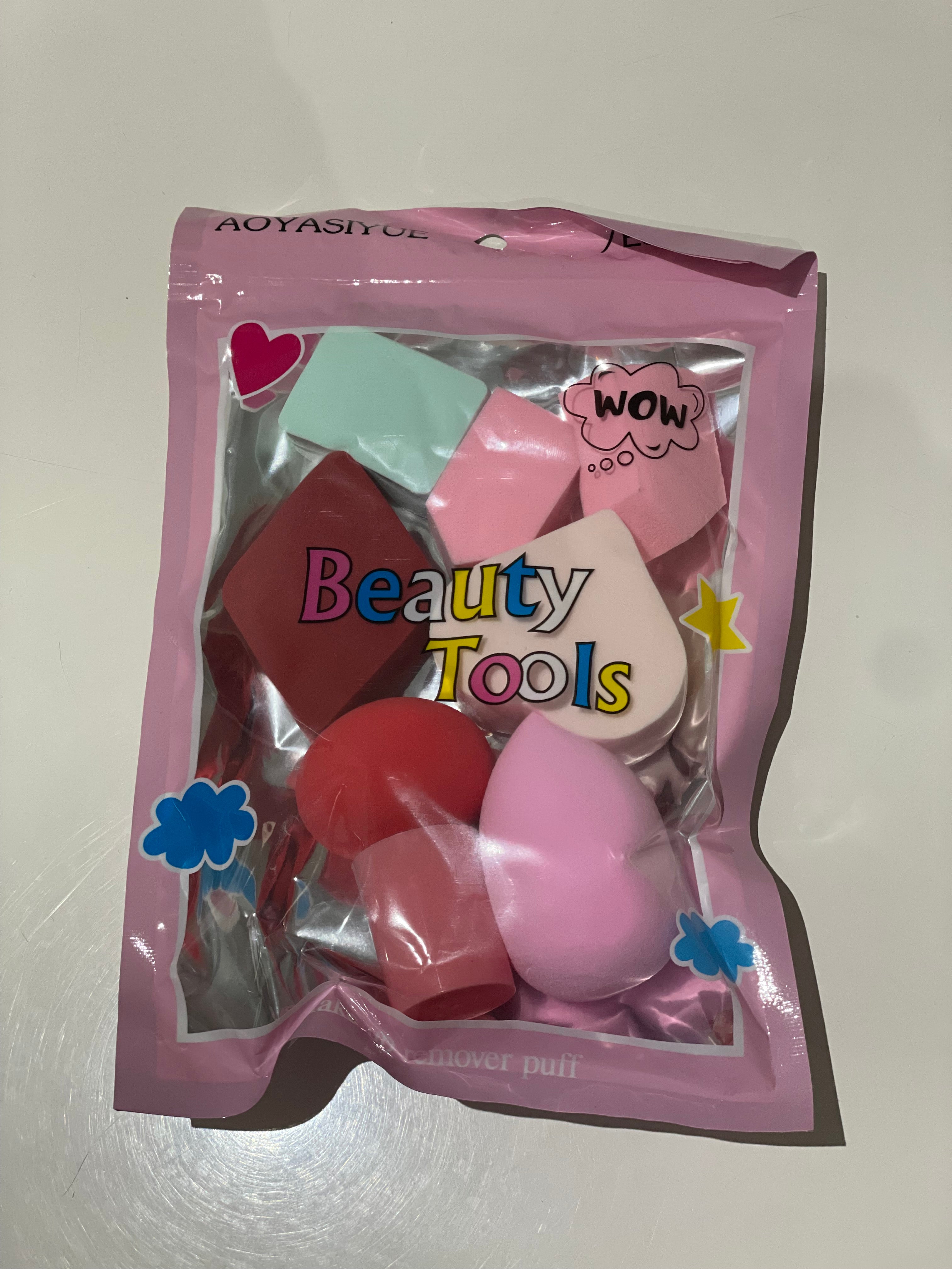 Beauty Blender Sponges Set (7) – Assorted, Foundation & Concealer