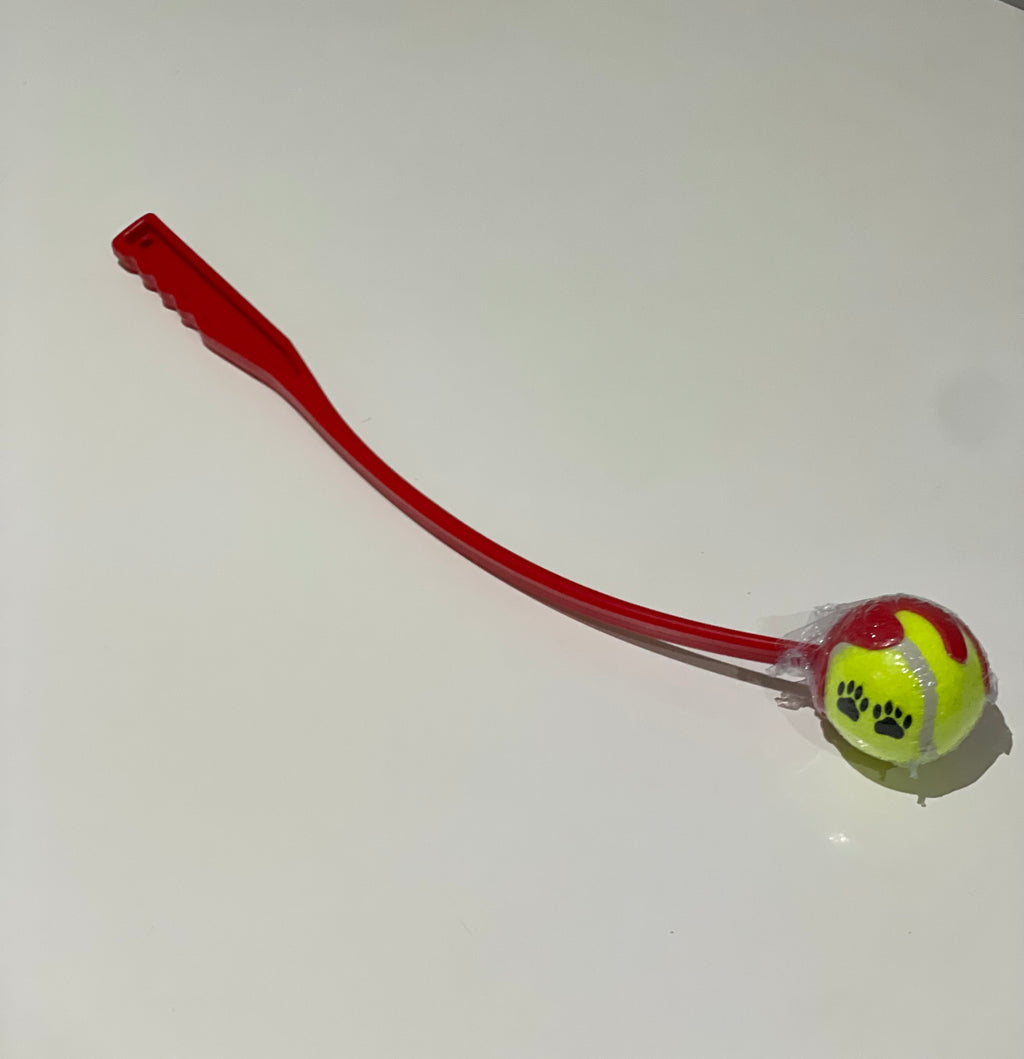 Dog Ball Launcher 35 cm – Tennis Ball Thrower, Fetch Toy